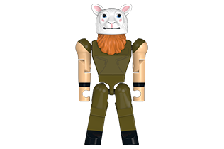 Thumbnail of WWE Erick Rowan Minifigure for The Bridge Direct by Turlingdrome Creative Services