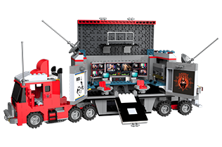 Thumbnail of WWE Hauler Playset for The Bridge Direct by Turlingdrome Creative Services