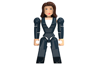 Thumbnail of WWE Stephanie McMahon Minifigure for The Bridge Direct by Turlingdrome Creative Services